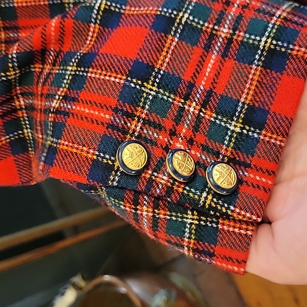 Pendleton 50's Red Wool Tartan Suit - Picture 6 of 15